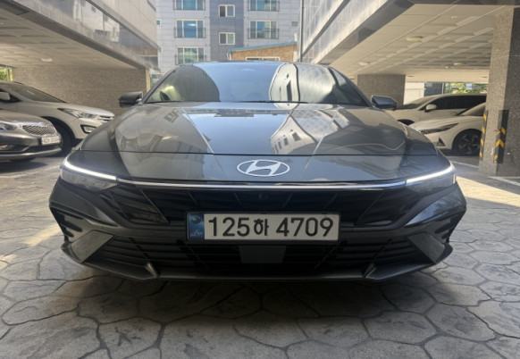 더 뉴아반떼 하이브리드(CN7) 인스퍼레이션 125하4709 신불자렌트, 아반떼장기렌트카, 아반떼장기렌트